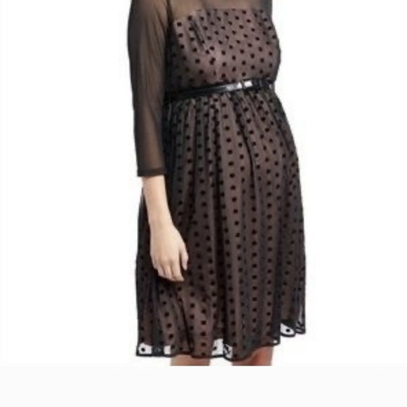 Motherhood Black Maternity Dress - Picture 1 of 4
